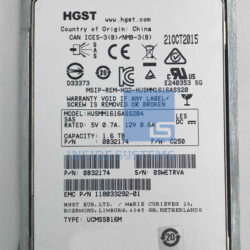 Alternative view of V4-2S6FX-1600 - EMC VNX 1.6TB 7.2K 6G SAS 2.5" SSD