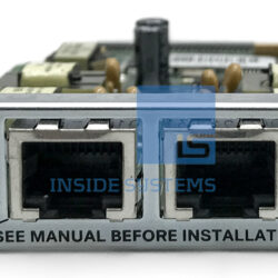 Alternative view of VIC3-2E-M - 2xE/M Voice Interface Card
