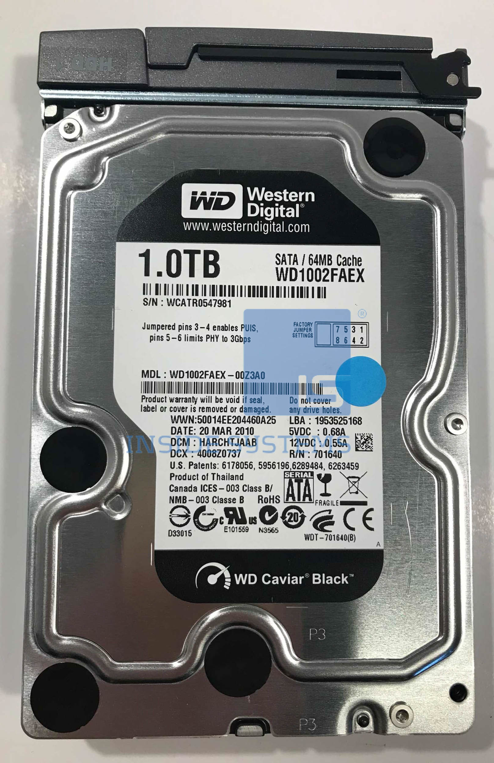 WD1002FAEX A