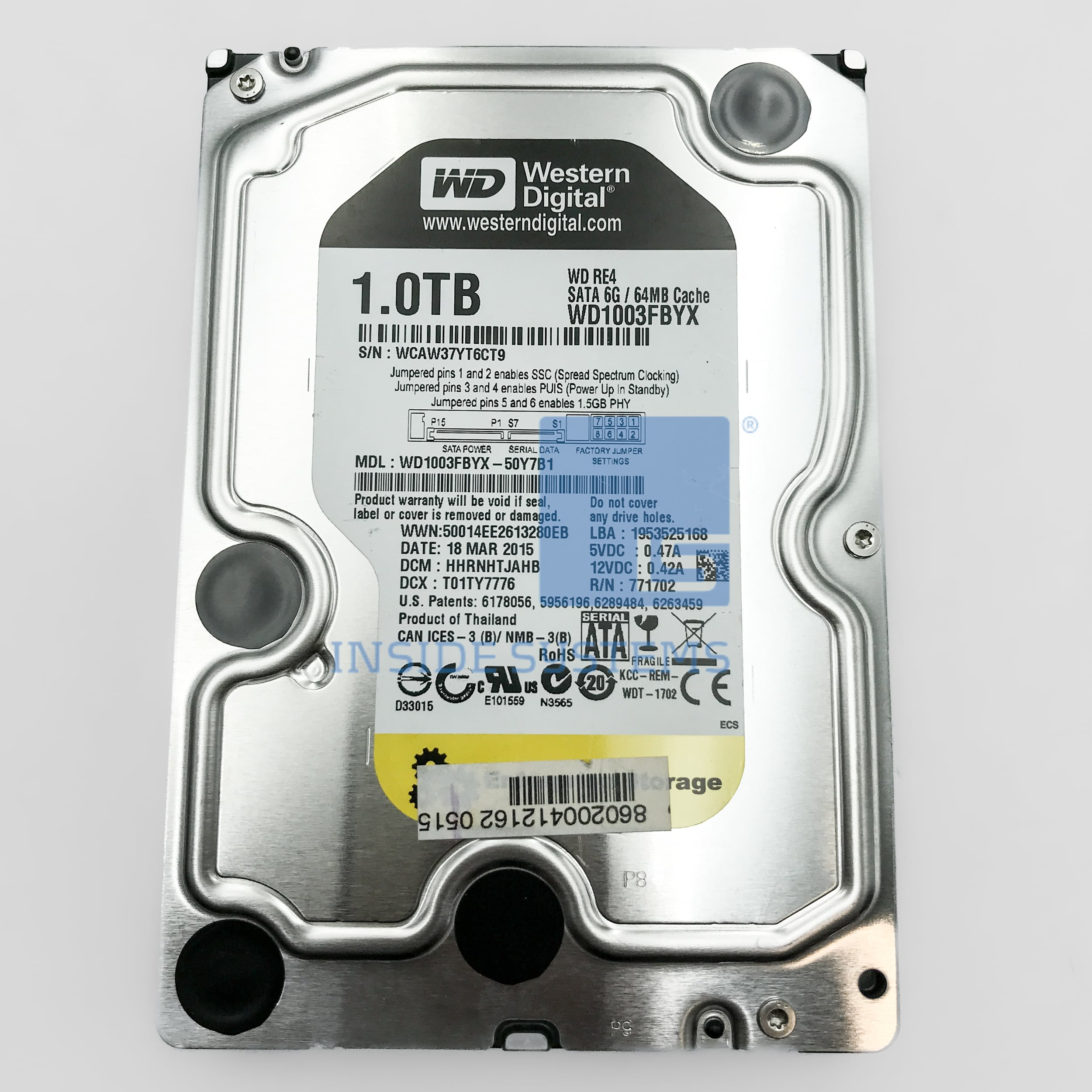 WD1003FBYX A