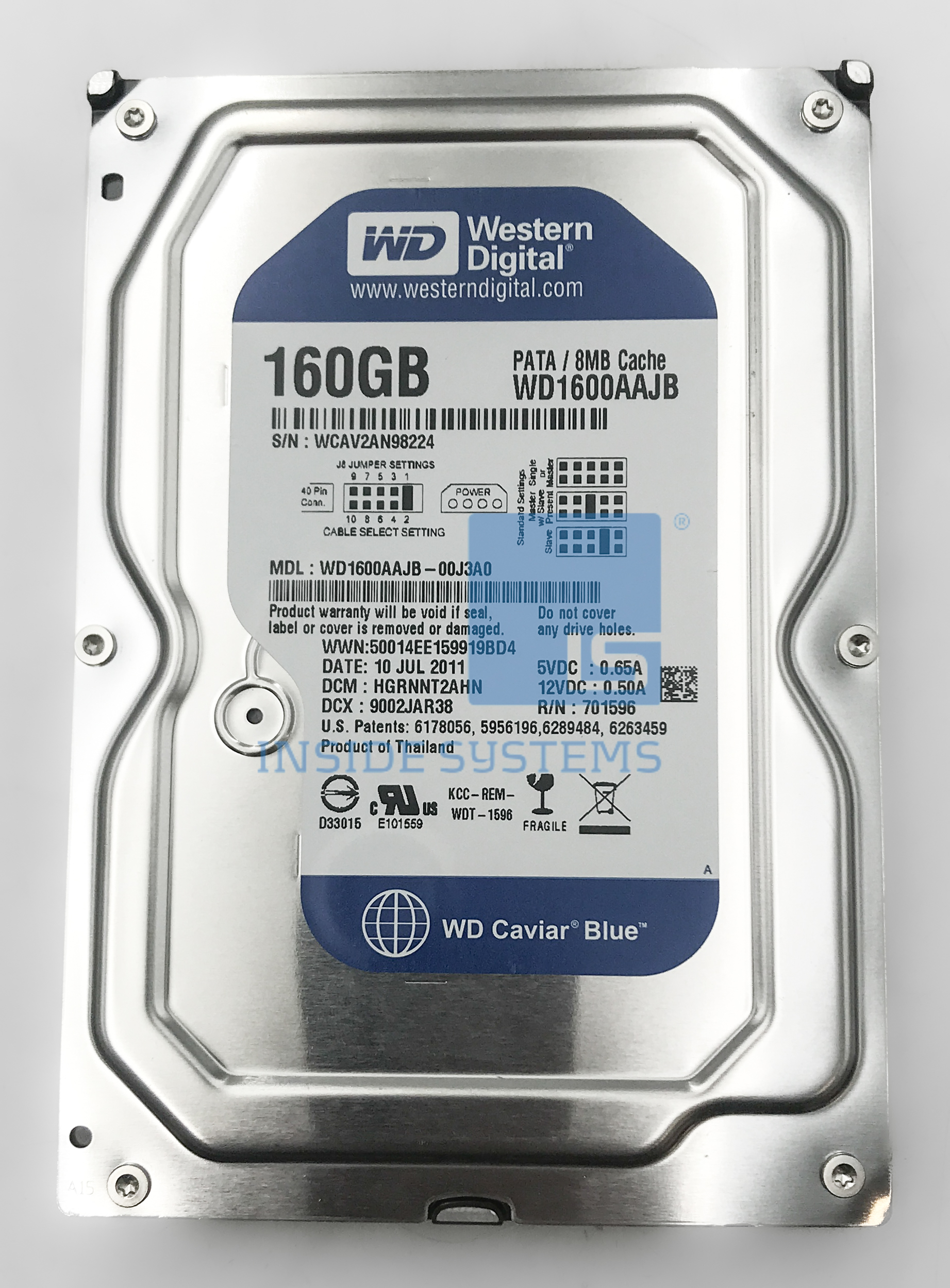 WD1600AAJB A
