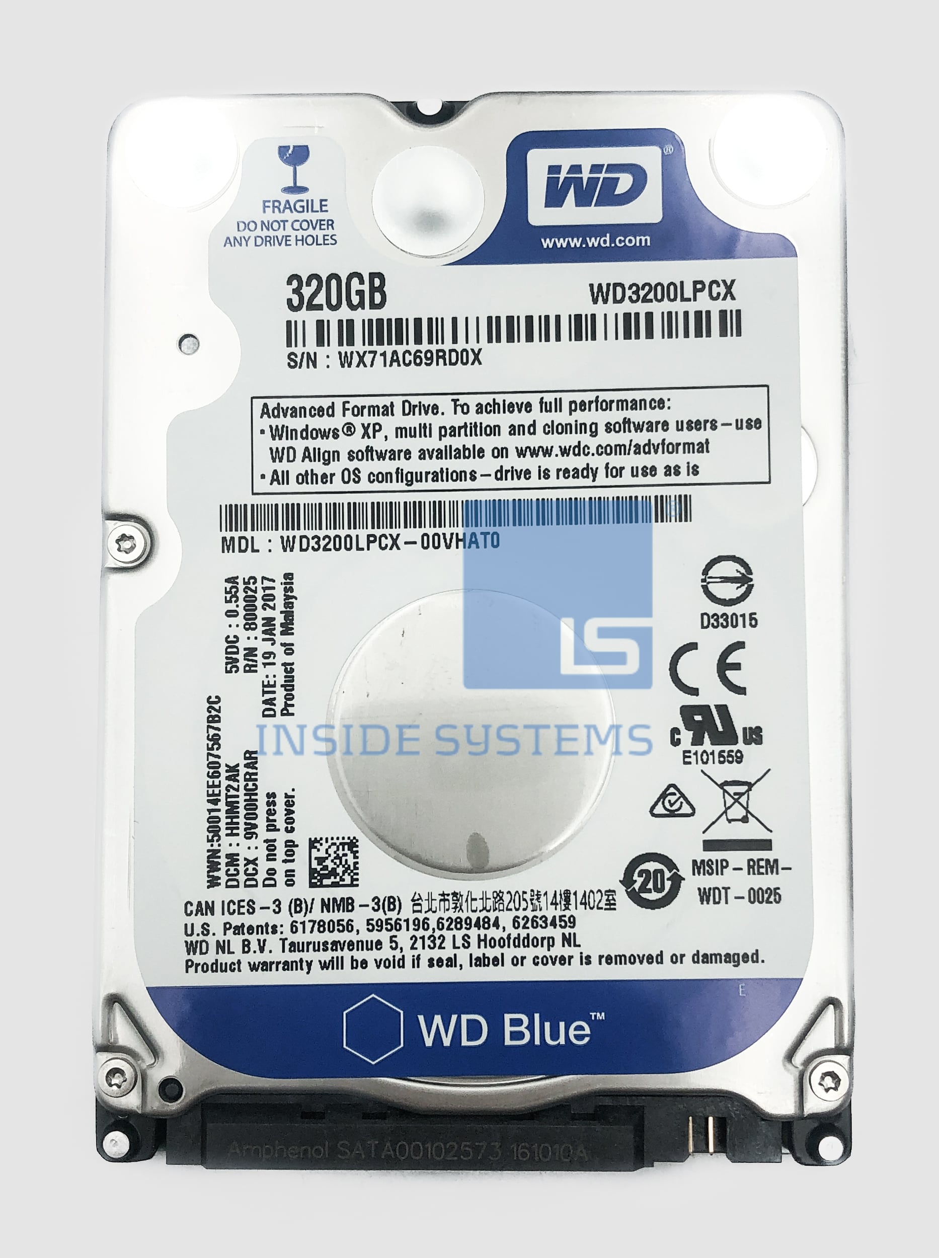 WD3200LPCX A