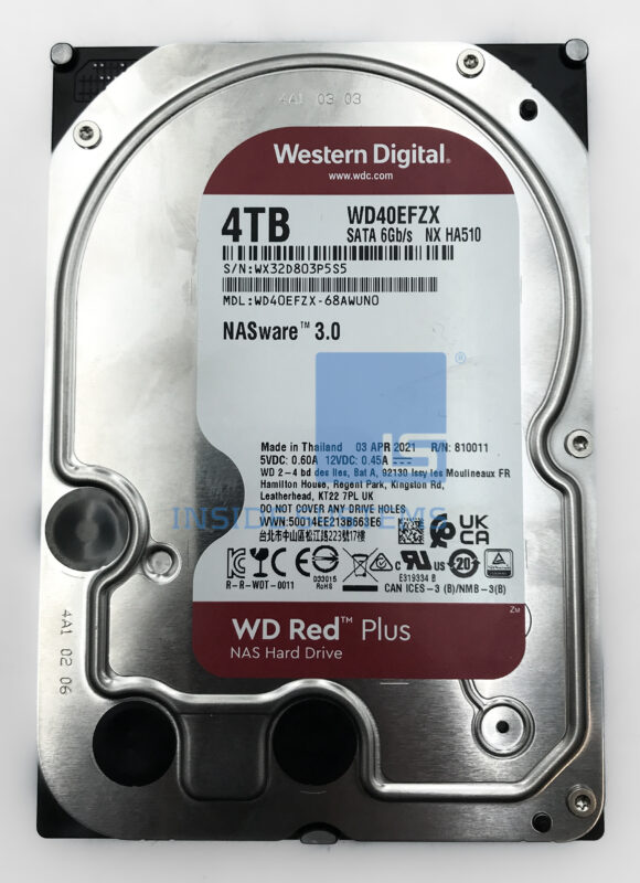WD40EFZX - WD RED 4TB 5.4K 6G SATA 3.5