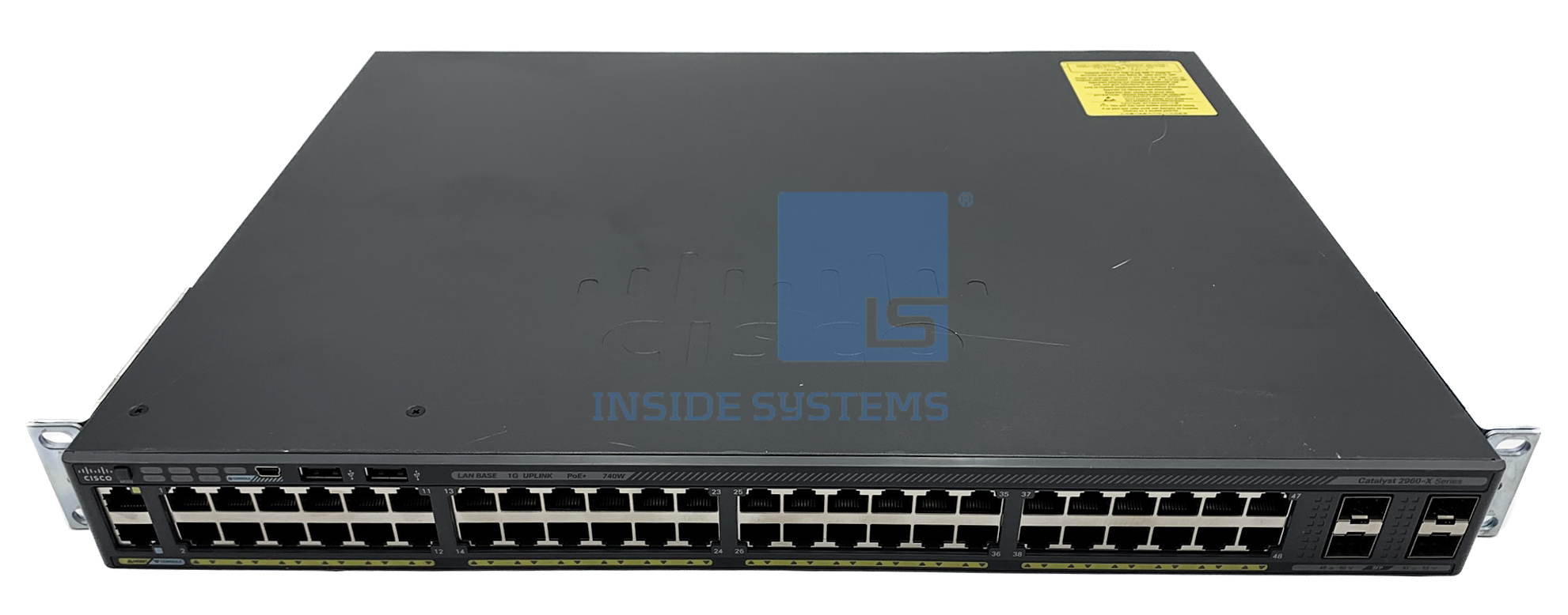 WS-C2960X-48FPS-L - 2960X 48GE PoE 740W 4SFP LanBase 2 WS-C2960X-48FPS-L - 2960X 48GE PoE 740W 4SFP LanBase