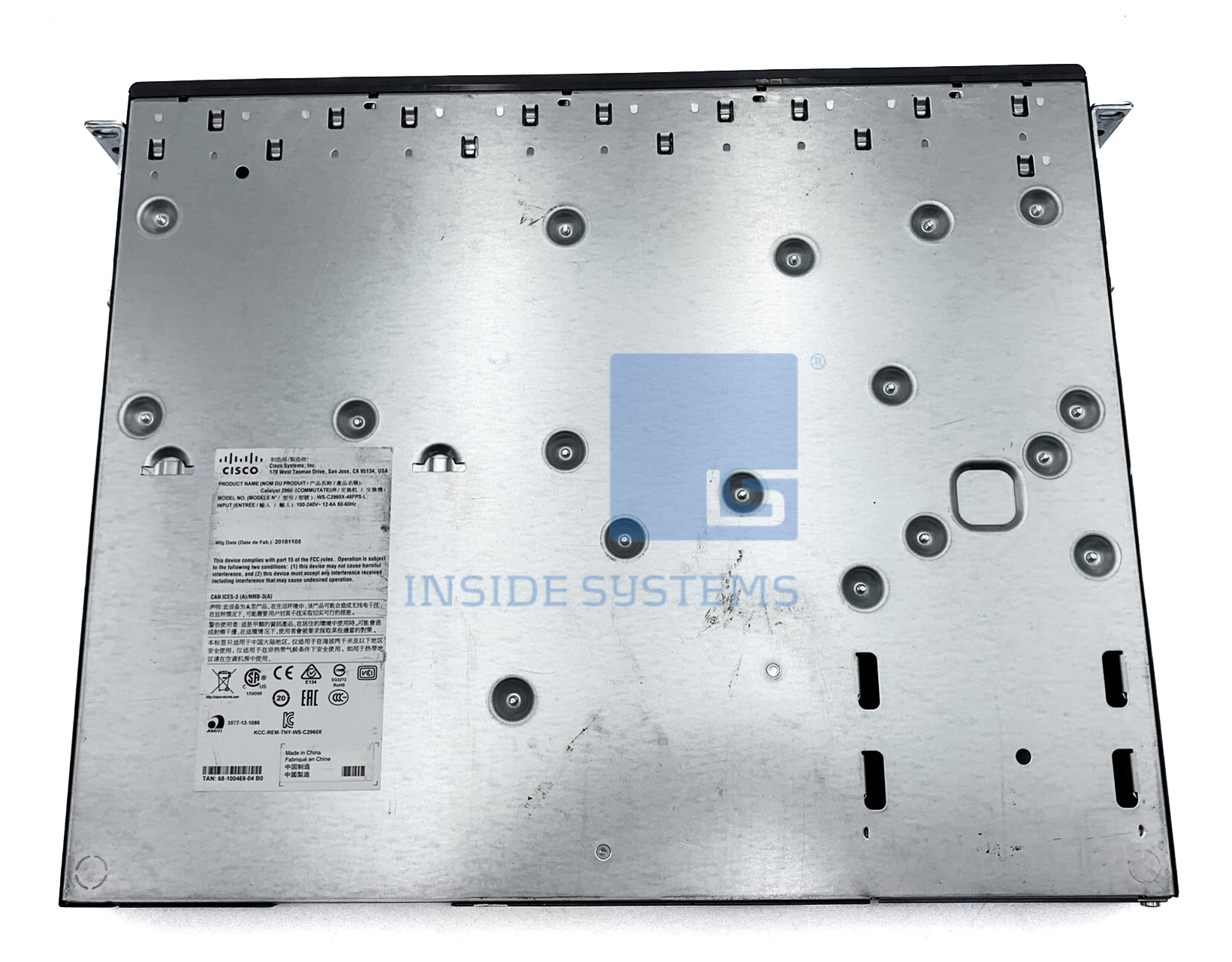 WS-C2960X-48FPS-L - 2960X 48GE PoE 740W 4SFP LanBase 4 WS-C2960X-48FPS-L - 2960X 48GE PoE 740W 4SFP LanBase - Image 3