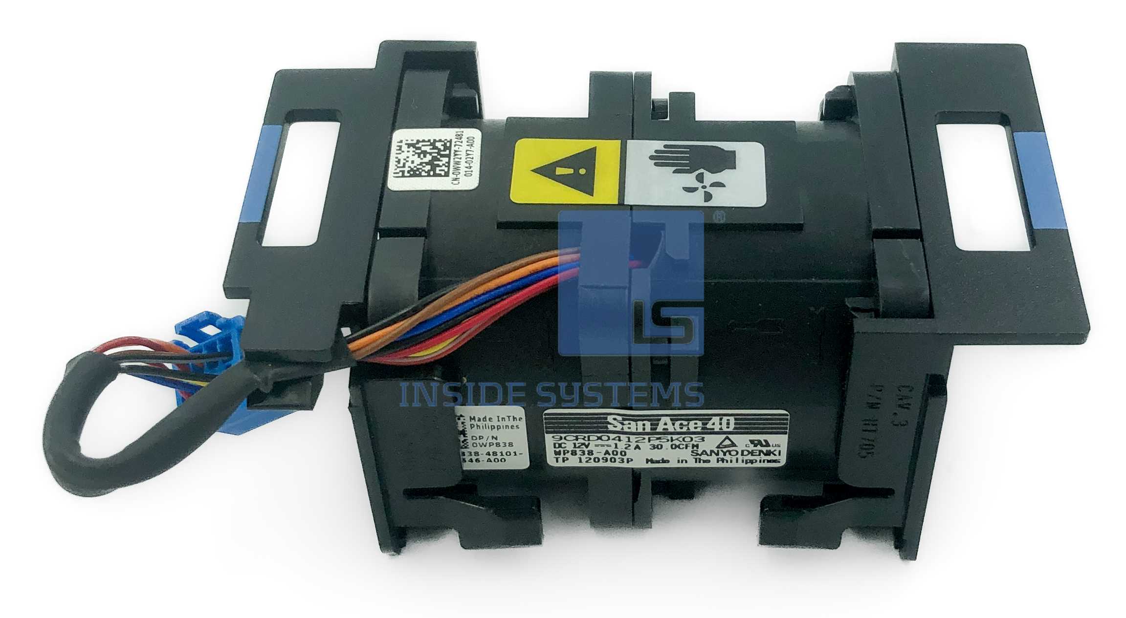 WW2YY - DELL PowerEdge R610 CPU Fan Assembly 6 WW2YY - DELL PowerEdge R610 CPU Fan Assembly - Image 4