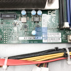 Alternative view of X11SCM-F - Supermicro Micro-ATX Board