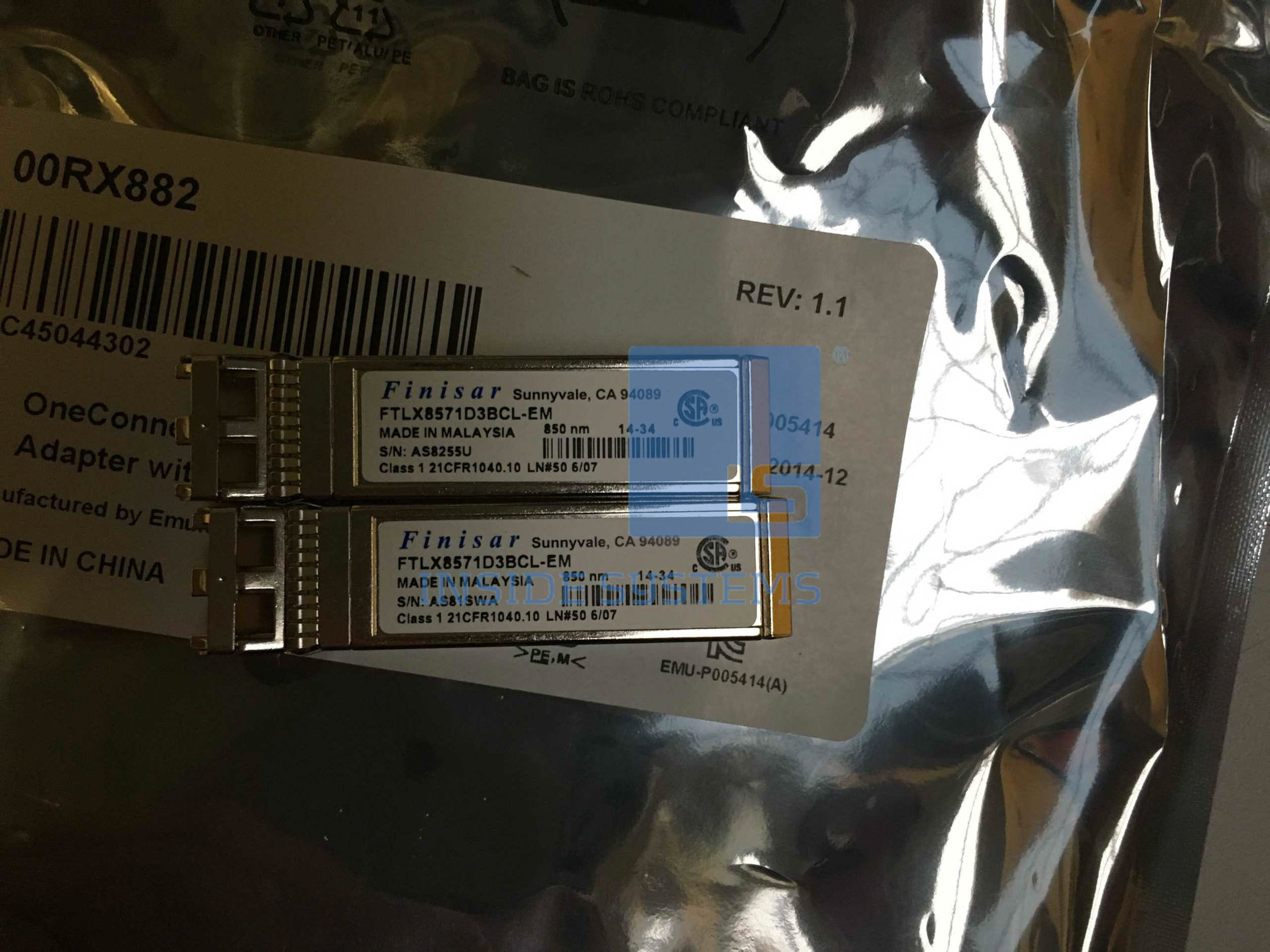 00RX882 - 10Gb 2-Port PCIe2 (x8) Ethernet SR 6 00RX882 - 10Gb 2-Port PCIe2 (x8) Ethernet SR - Image 5
