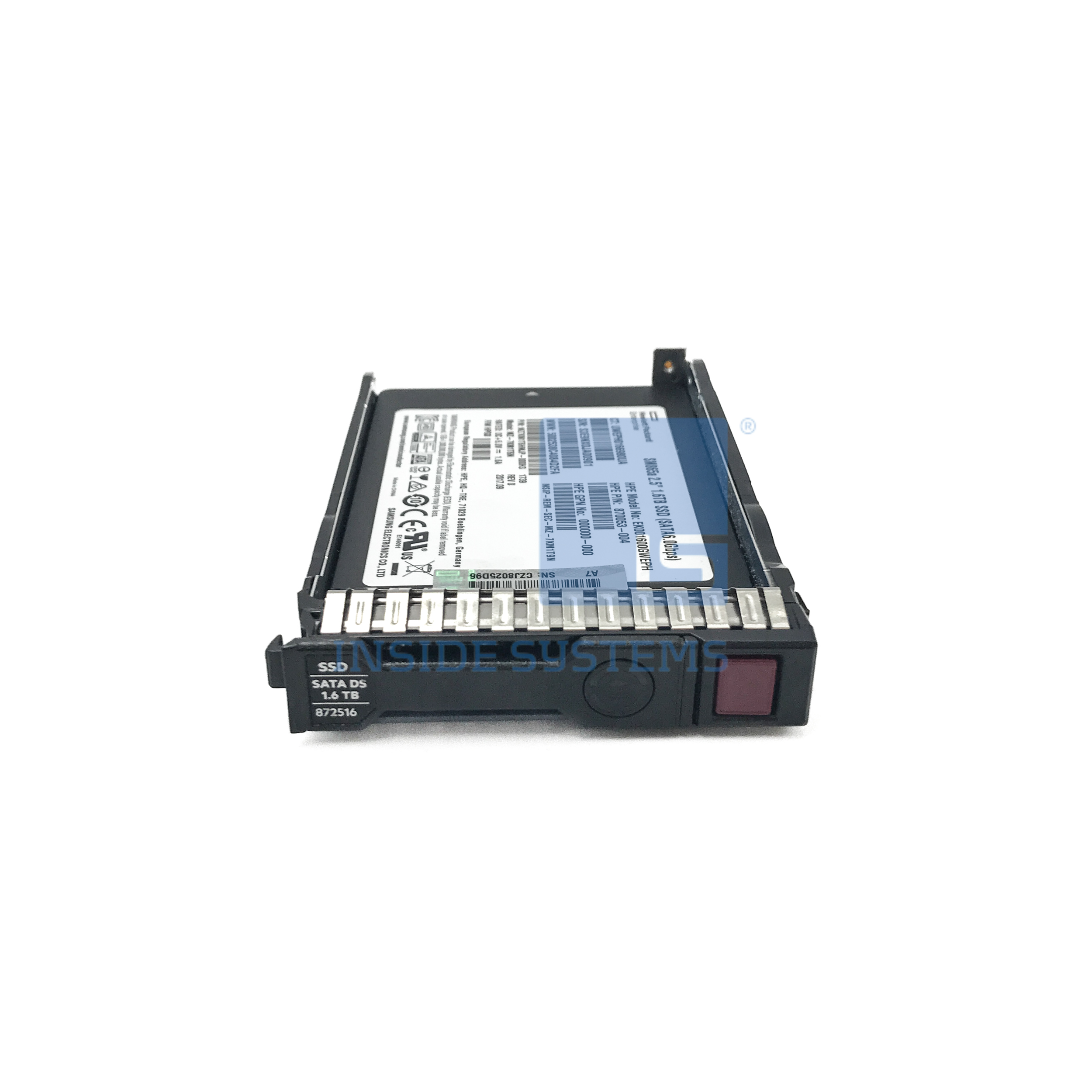 872363-B21 - 1.6TB 6G WI DS SC SATA 2.5" SSD 2 872363-B21 - 1.6TB 6G WI DS SC SATA 2.5" SSD - Image 2