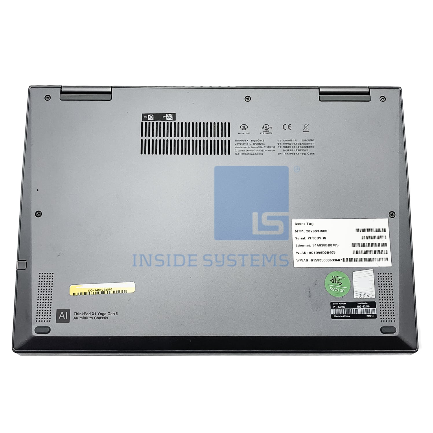X1G6-I5-512-32-A - X1 Yoga Gen 6 14" I5-1145G7 512GB 32GB 4 X1G6-I5-512-32-A - X1 Yoga Gen 6 14" I5-1145G7 512GB 32GB - Image 4
