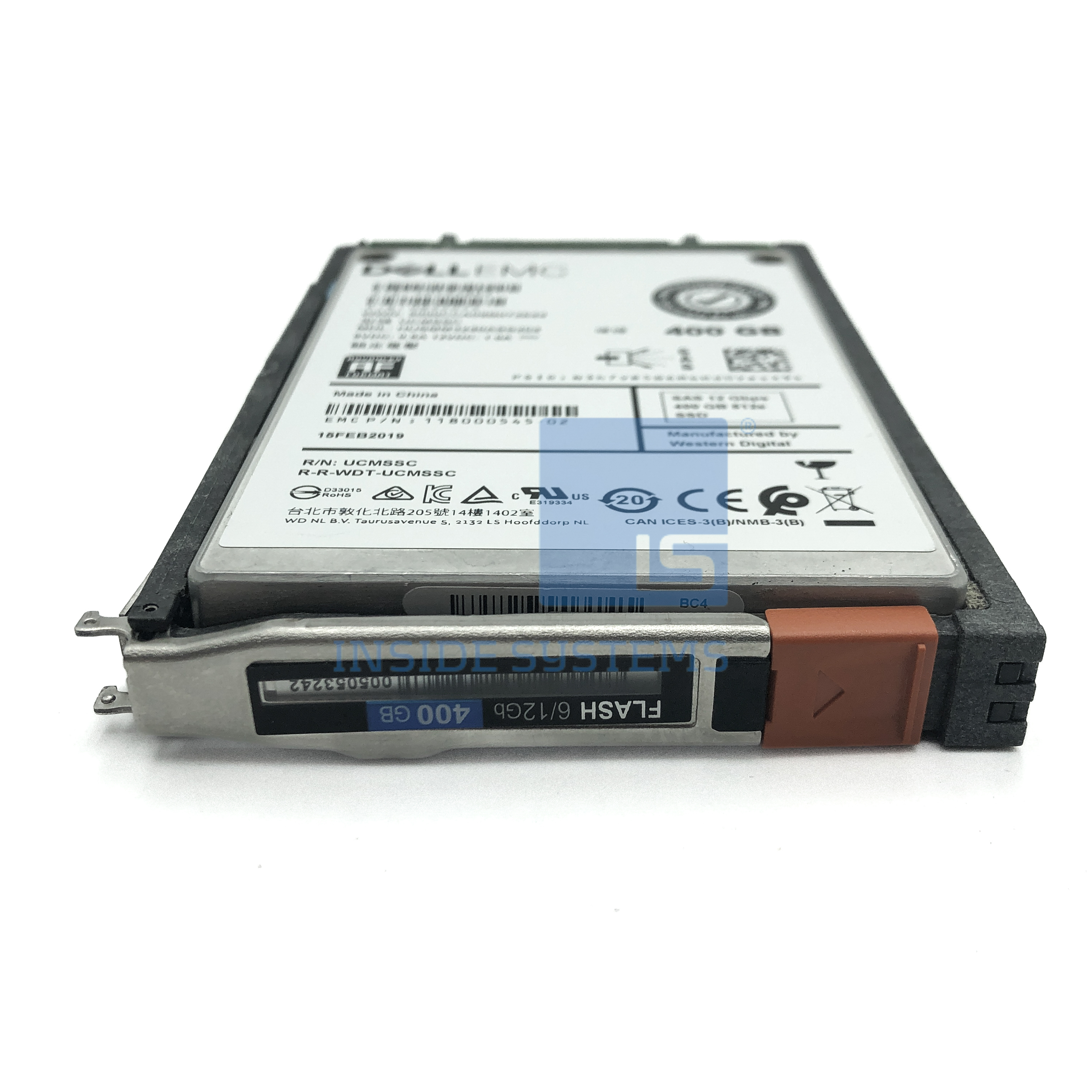 D4FC-2SFX-400 - EMC Unity-XT 400GB 12G SAS 2.5" SSD 3 D4FC-2SFX-400 - EMC Unity-XT 400GB 12G SAS 2.5" SSD - Image 2