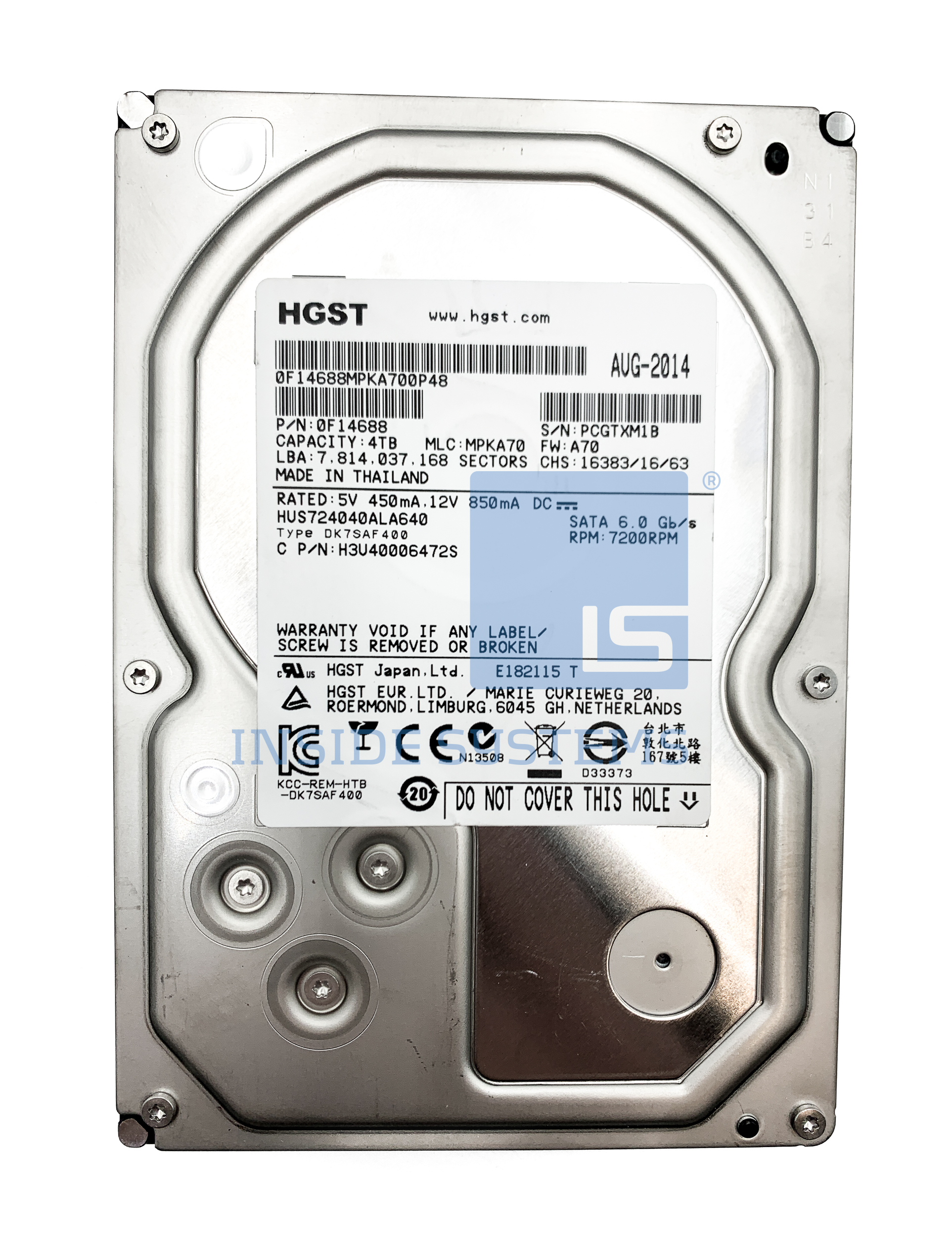 HUS724040ALA640 A