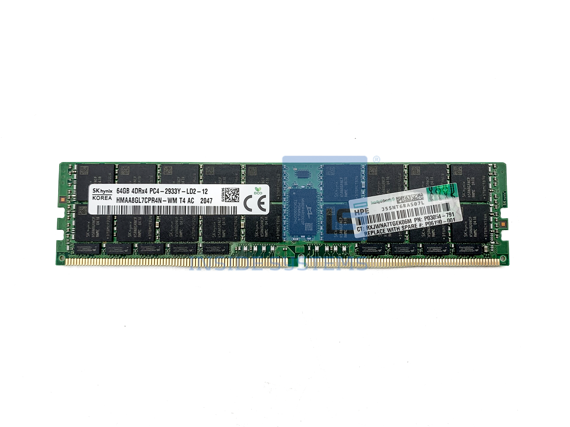 P03054-791 - 64GB 4Rx4 PC4-2933-LR DDR4 Memory 8 P03054 791 A