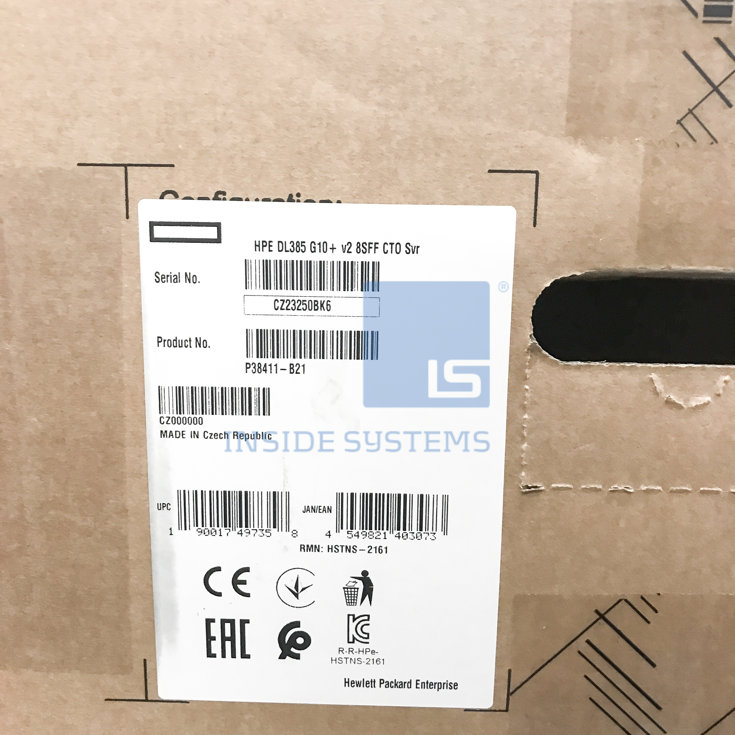 P38411-B21-02 - Proliant DL385 Gen10 PLUS V2 8-SFF CTO 4 P38411-B21-02 - Proliant DL385 Gen10 PLUS V2 8-SFF CTO - Image 4