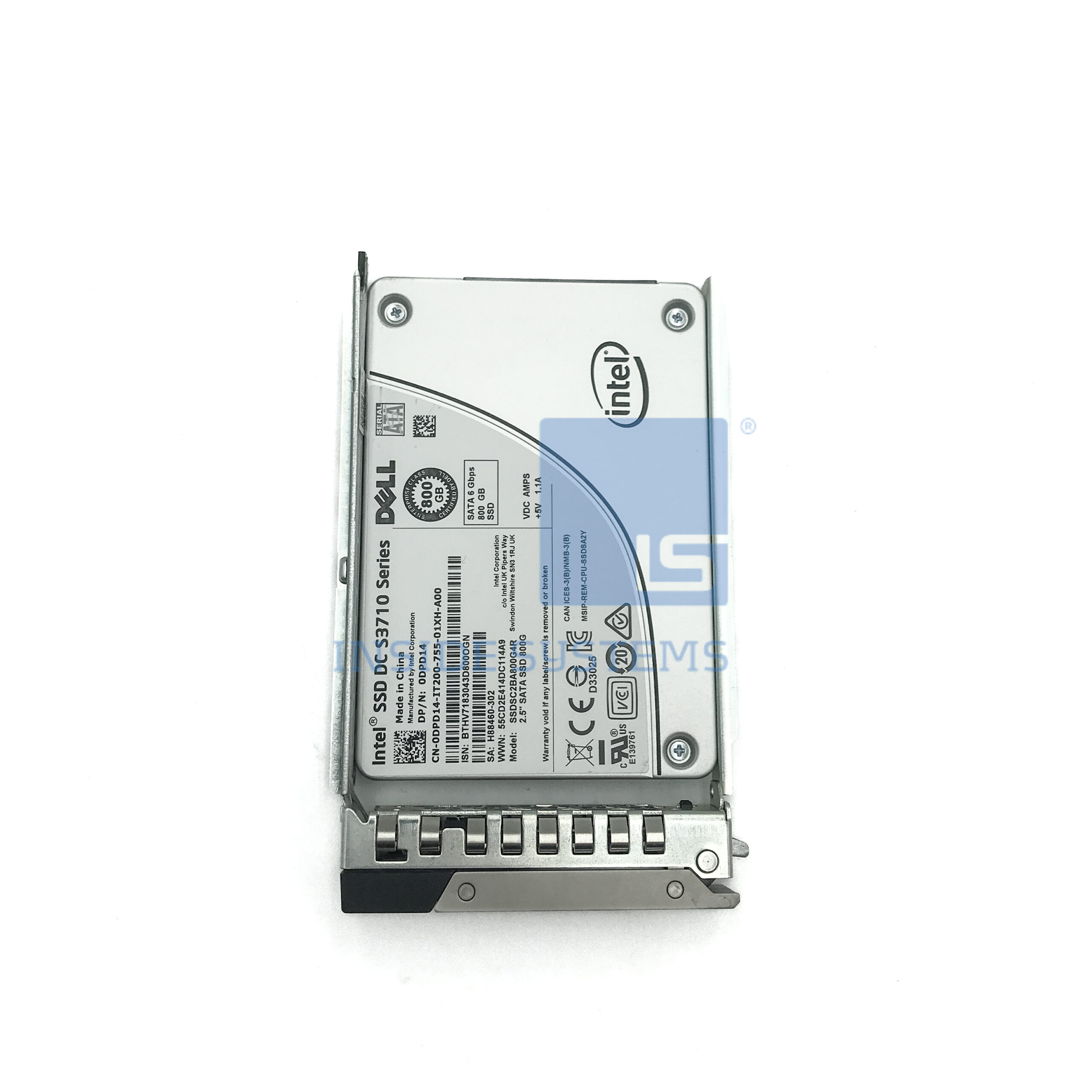 dell intel 800gb 2.5 0DPD14 - DELL 800GB 6G MLC SATA 2.5" SSD | Inside Systems A/S