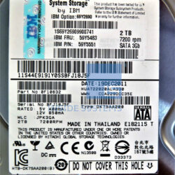 Alternative view of 59Y5483 - 2TB SATA 7.2KRPM DUAL PORT E-DDM