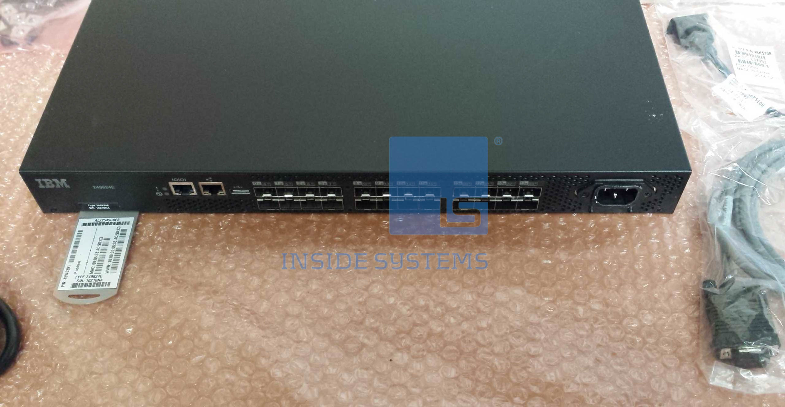 2498-24E - IBM System Storage SAN24B-4 8-ports 7 2498-24E - IBM System Storage SAN24B-4 8-ports - Image 6