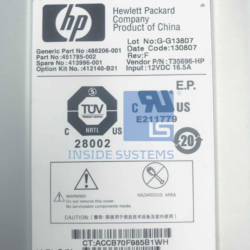 451785-002 - HP BLC7000-ENCLOSURE-FAN KIT 13 451785-002 - HP BLC7000-ENCLOSURE-FAN KIT - Image 6