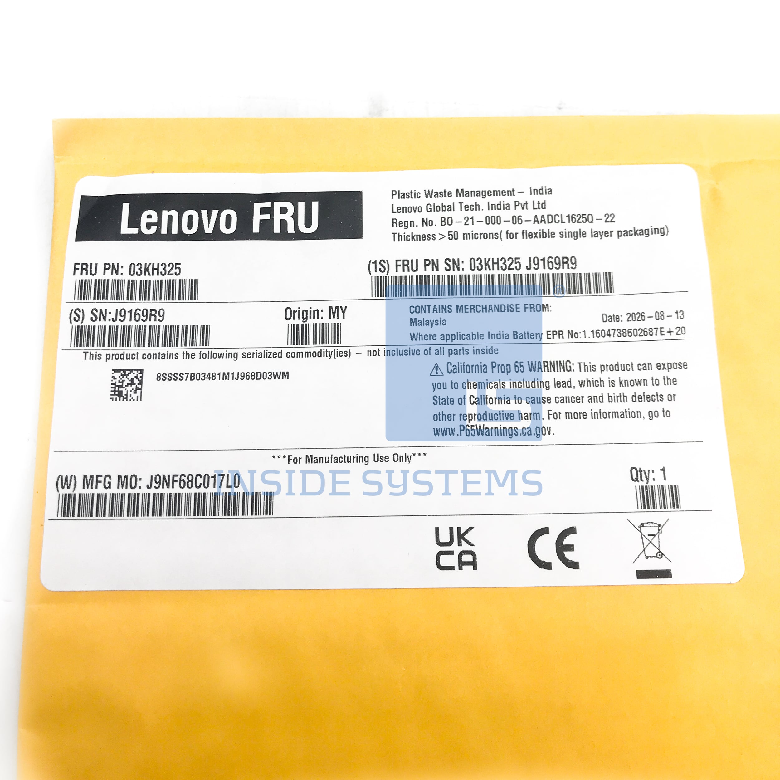 4XB7A82675-01 - 1.92TB M.2 NVMe PCIe 4.0 SSD 7450 PRO - Image 2