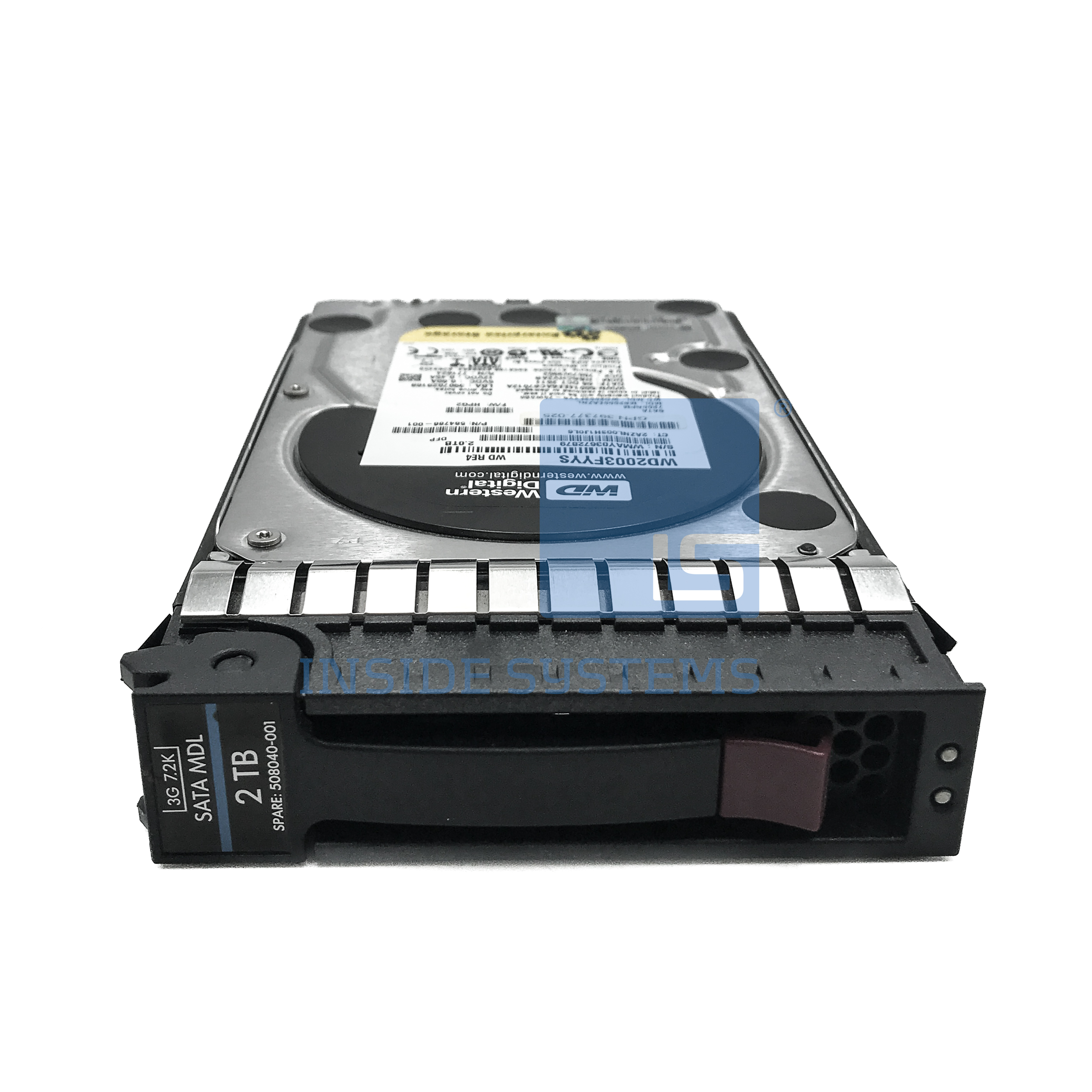 508040-001-1 - HP 2TB 3G 7.2K 3.5 SATA HDD 4 508040-001-1 - HP 2TB 3G 7.2K 3.5 SATA HDD - Image 2