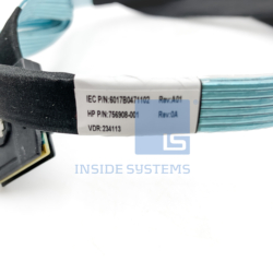 756908-001 - HPE Wide-SAS to Angle Y-Split Mini-SAS - Image 2