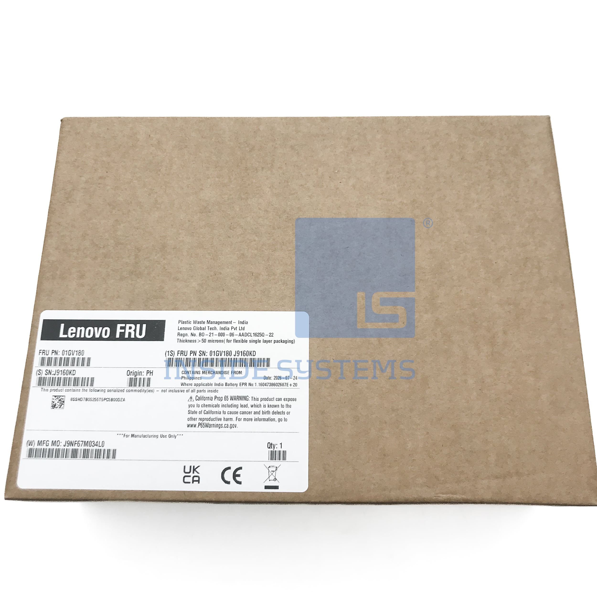 7XB7A00067-01 - 12TB 7.2K 12Gbps 3.5" SAS HDD 512e