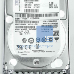 81Y9731 - 1TB 7.2K 6Gbps 2.5" SATA HDD NL - Image 2