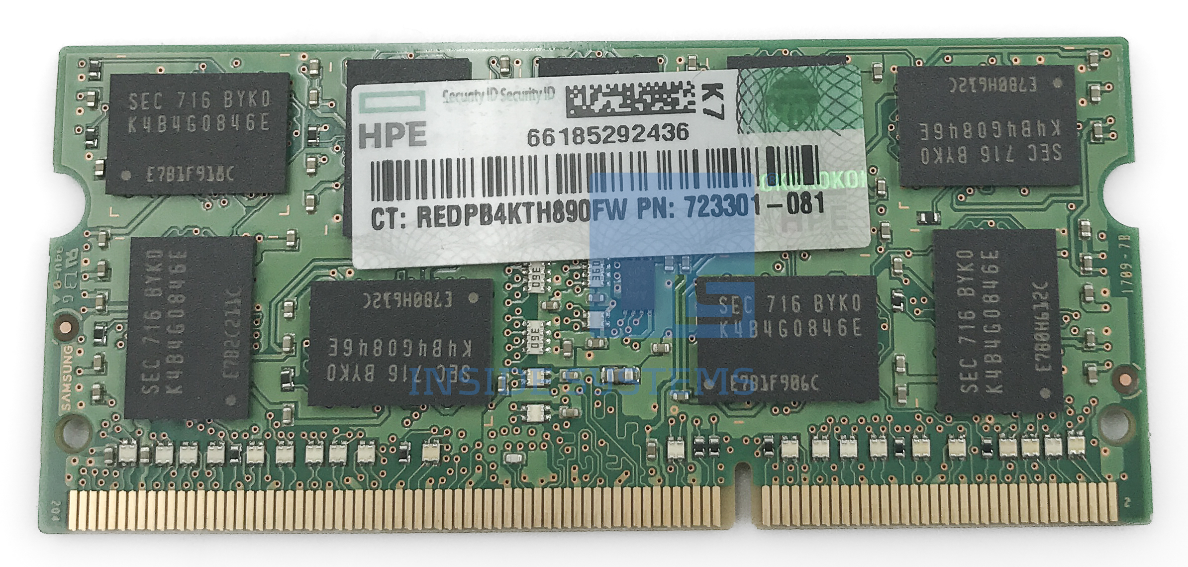 824367-001 - Synergy 8GB 2Rx4 1600Mhz EP3L-12800e 11 824367 001 A