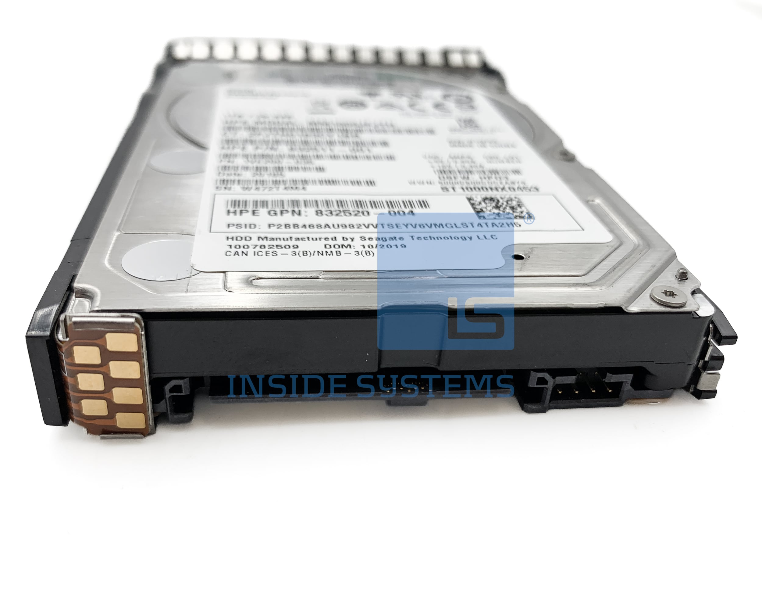 832984-001 - 1TB 7.2K 12G MDL SC SAS 2.5" HDD 3 832984-001 - 1TB 7.2K 12G MDL SC SAS 2.5" HDD - Image 3