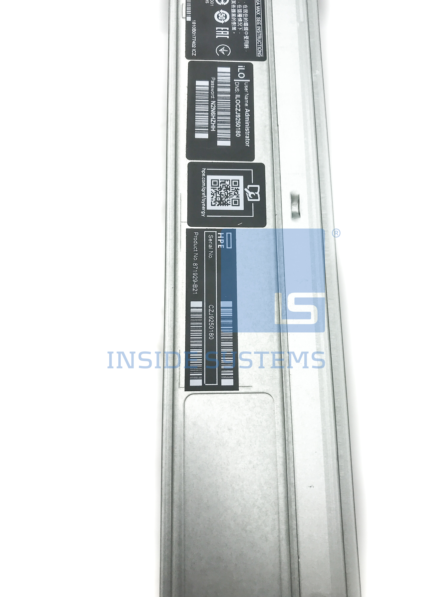 871929-B21-1 - Synergy 660 Gen10 CTO Compute Module 3 871929-B21-1 - Synergy 660 Gen10 CTO Compute Module - Image 2