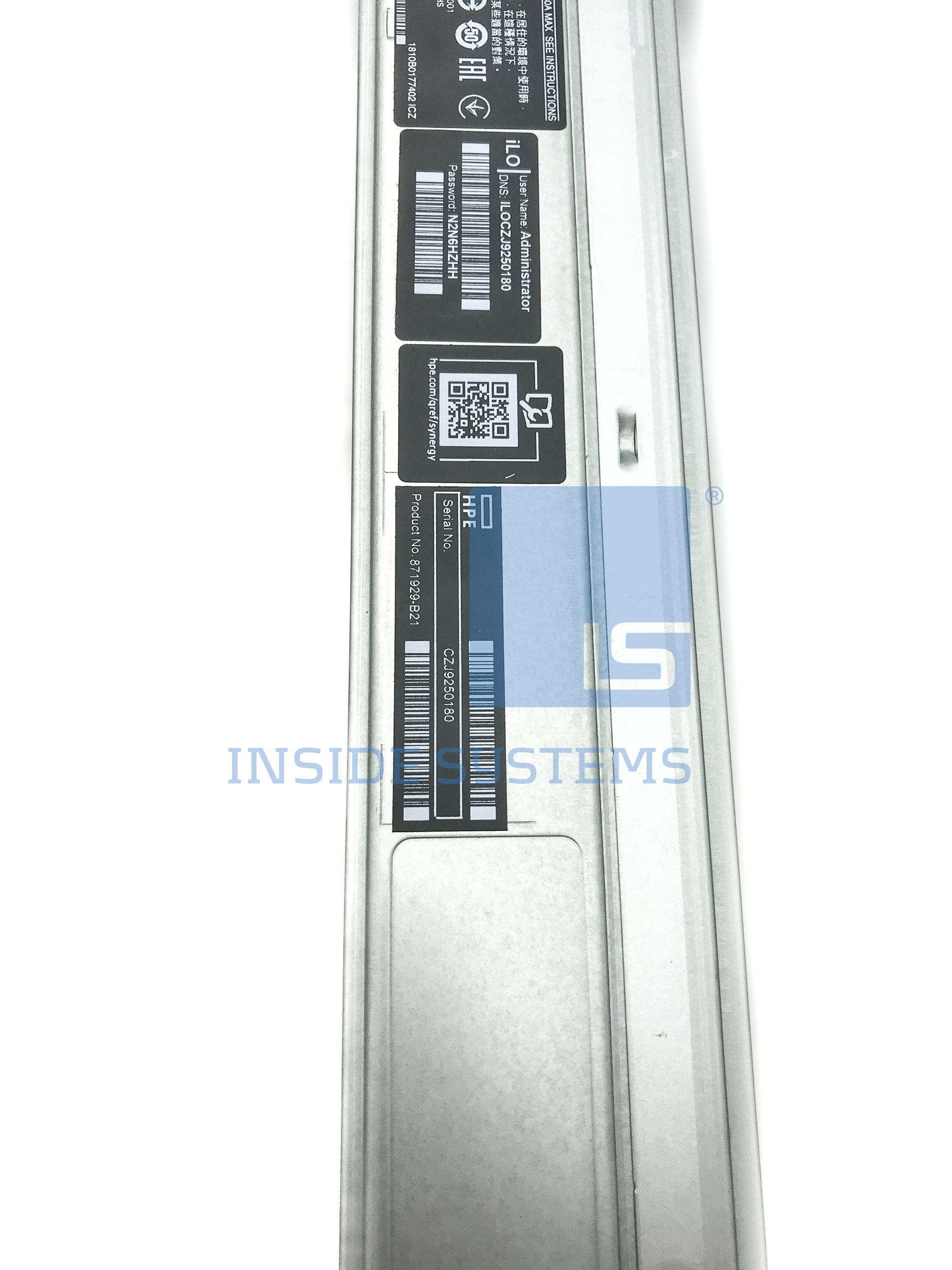871929-B21-2 - Synergy 660 Gen10 CTO Compute Module 3 871929-B21-2 - Synergy 660 Gen10 CTO Compute Module - Image 2