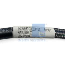 874067-001 - HPE Mini SAS P2 Expander / P2 CTRL Cable - Image 2
