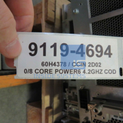 9119-4694 - 0/8 CORE POWER6 4.2GHZ COD - Image 4