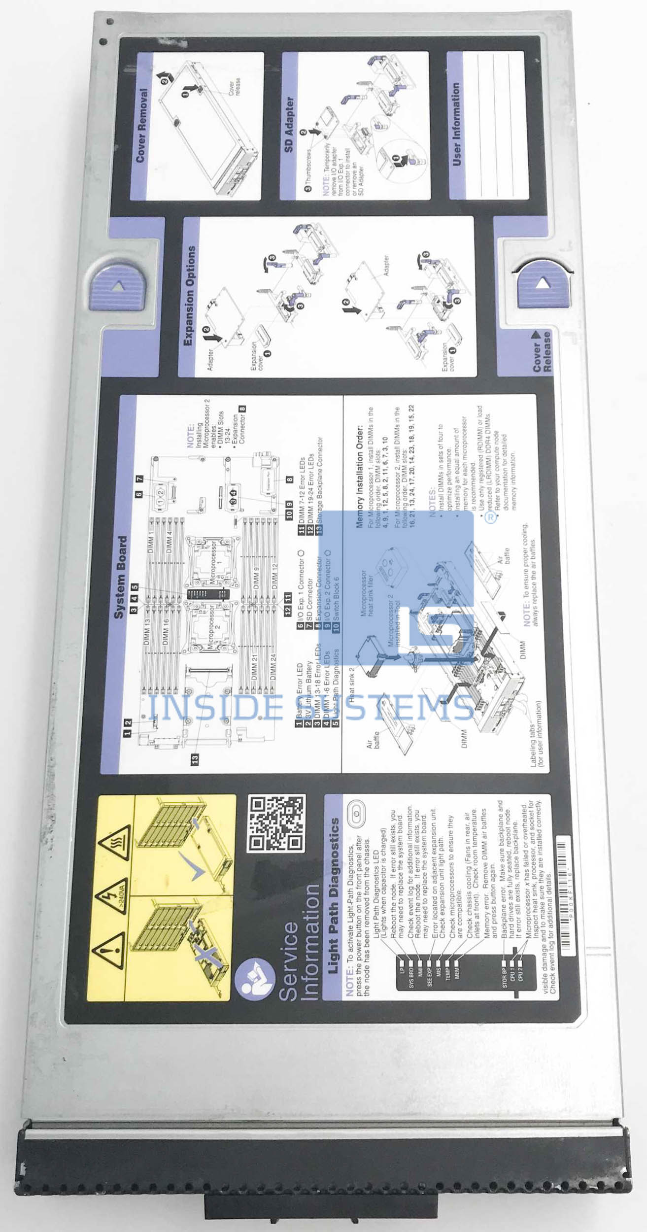 9532-AC1 - Flex x240 M5 Compute Node 2 9532-AC1 - Flex x240 M5 Compute Node