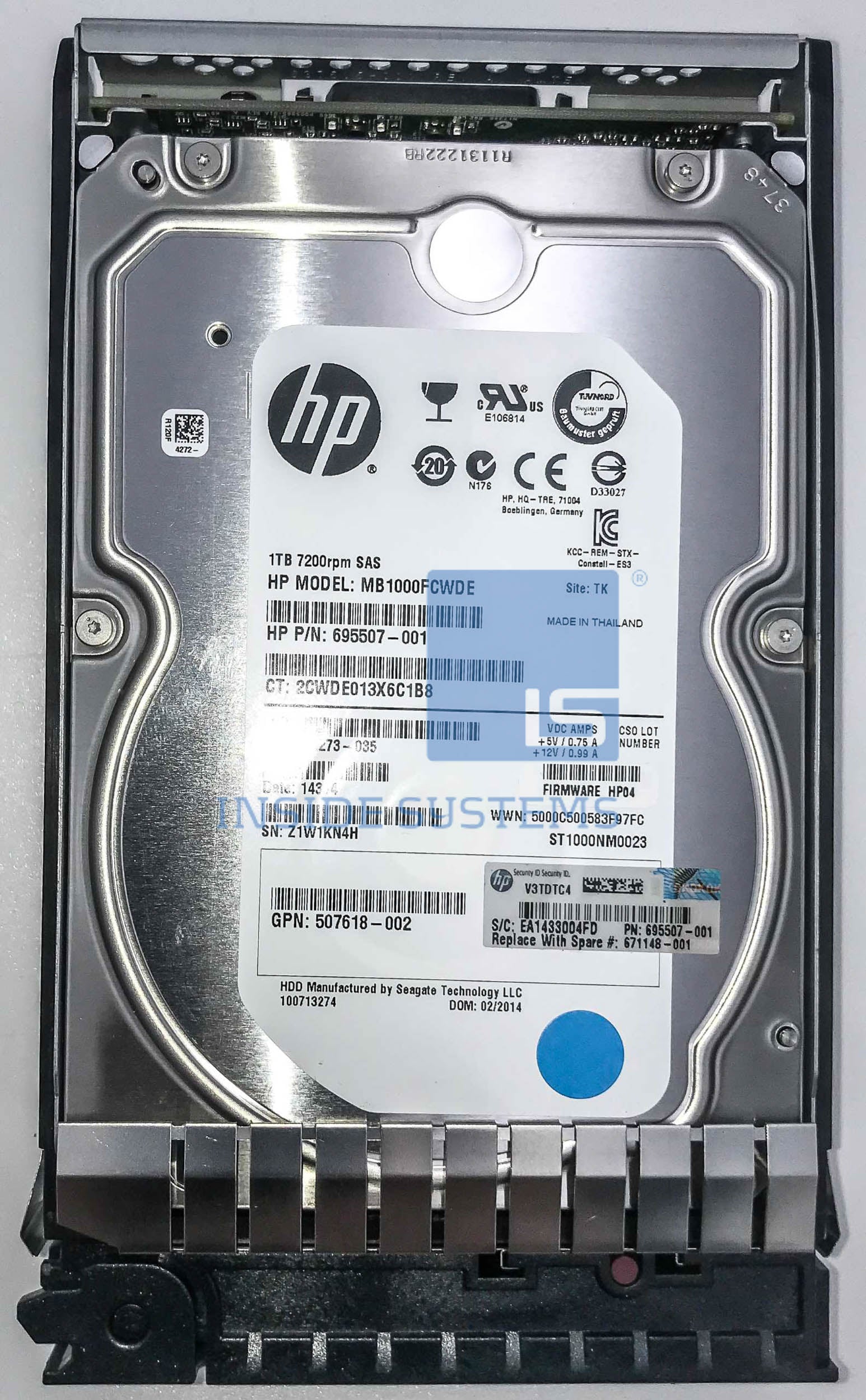 AG691B - EVA M6412A 1TB FATA Drive 6 AG691B - EVA M6412A 1TB FATA Drive - Image 4