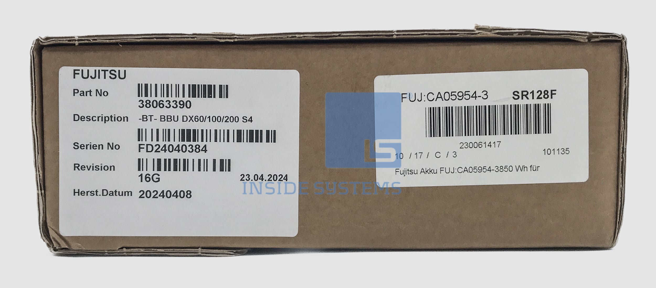 CA05954-3850 - Fujitsu DX S4 Spare Ni-MH BBU 4 CA05954-3850 - Fujitsu DX S4 Spare Ni-MH BBU - Image 2