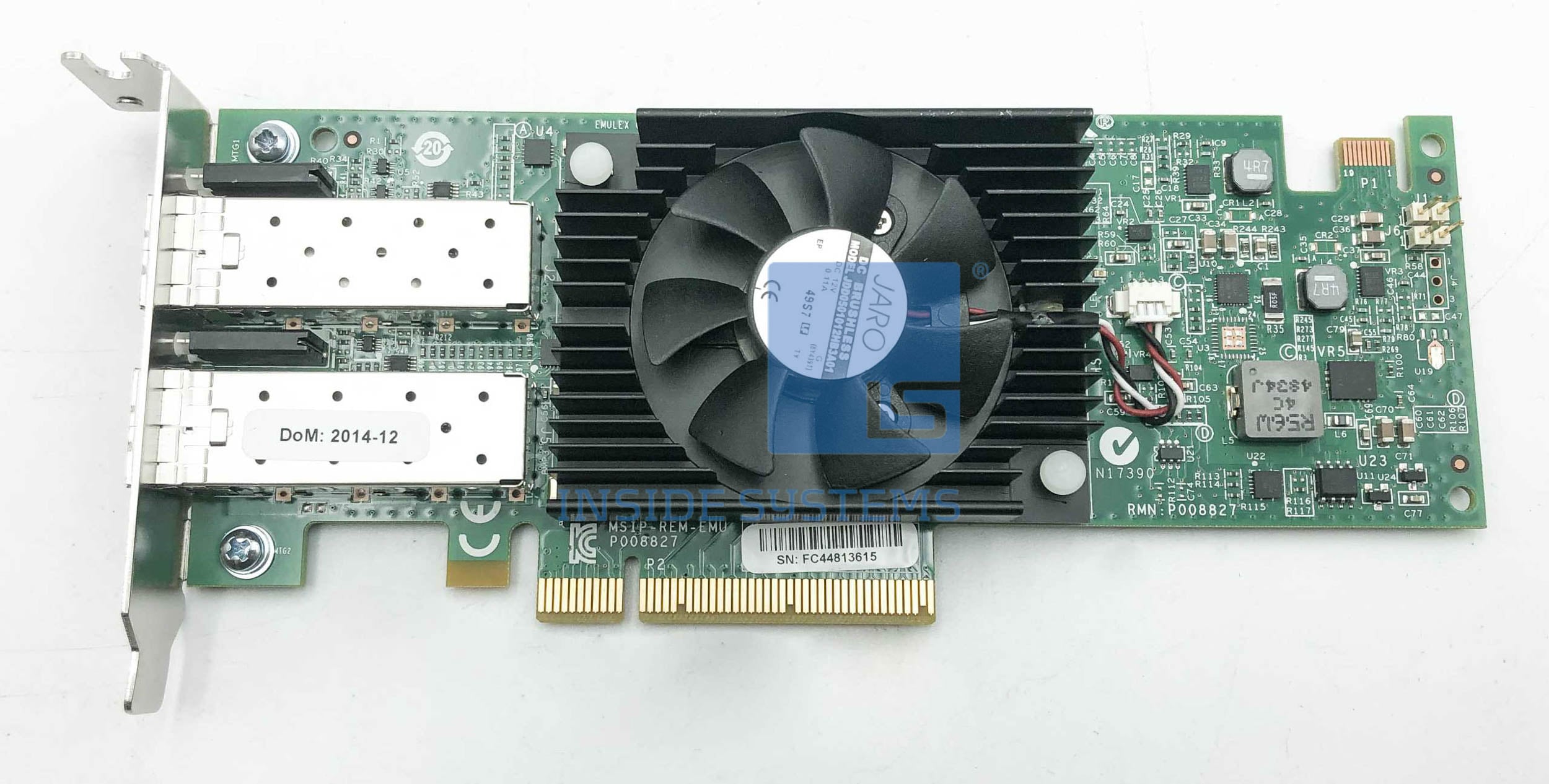 CG7YT-FH - DELL OCE14102 10GB 2-Port SFP+ NIC FH 3 CG7YT-FH - DELL OCE14102 10GB 2-Port SFP+ NIC FH
