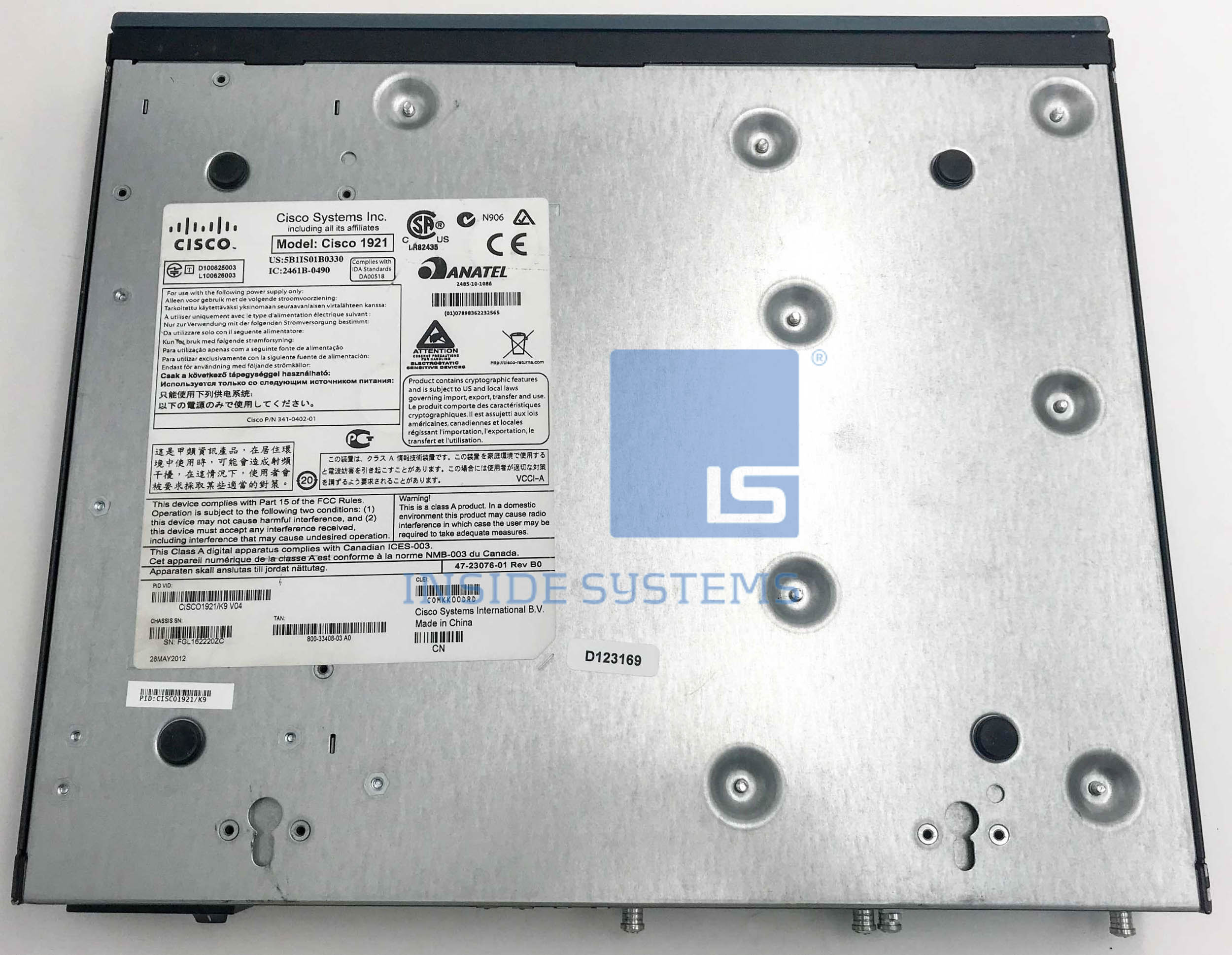 Cisco1921 K9 A 1