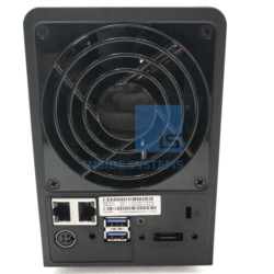 Alternative view of DS215 - Synology DS215+ 2-LFF NAS w/ PSU Cable