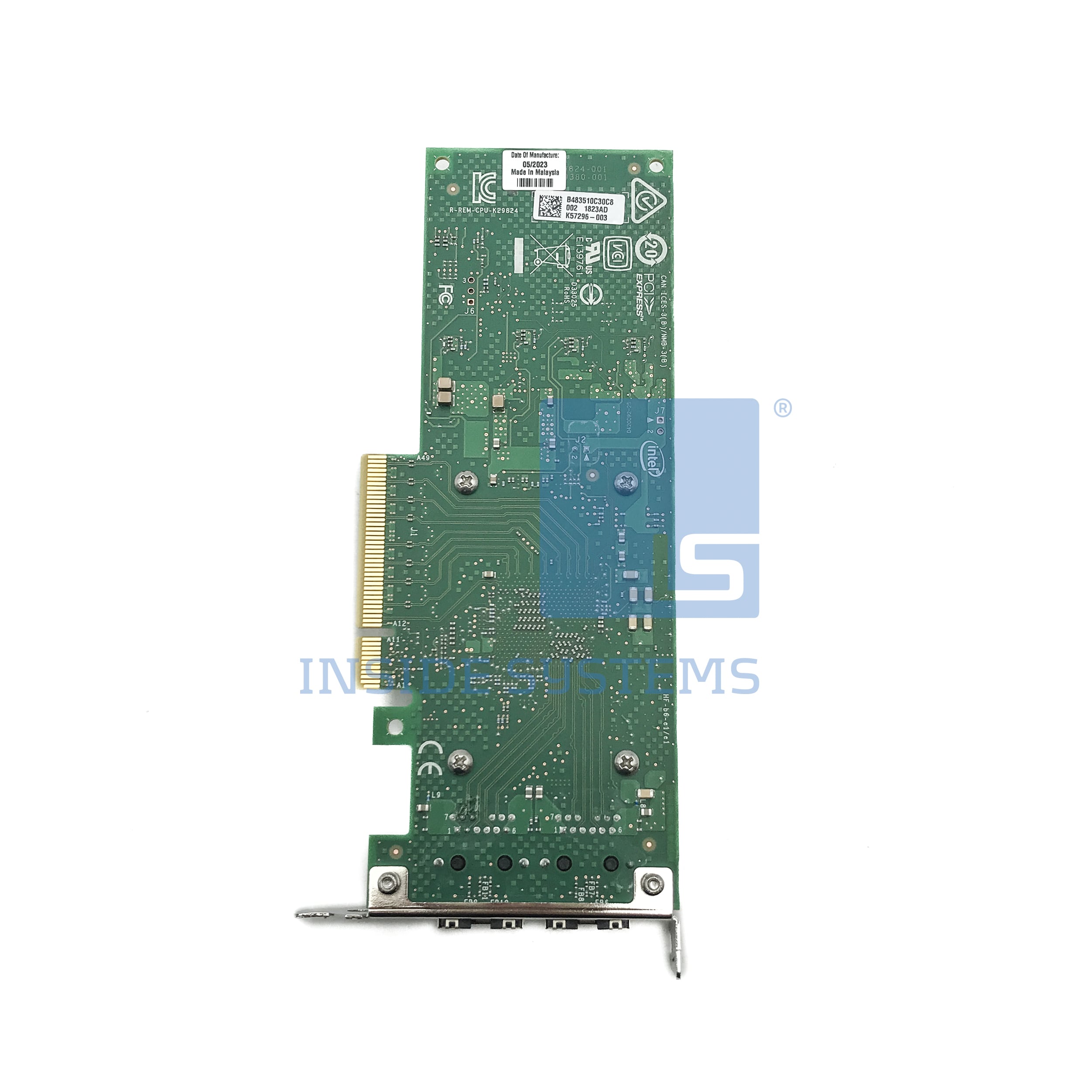 HD44M - DELL X710-T2L 10GB 2-Port Base-T NIC LP 4 HD44M - DELL X710-T2L 10GB 2-Port Base-T NIC LP - Image 2