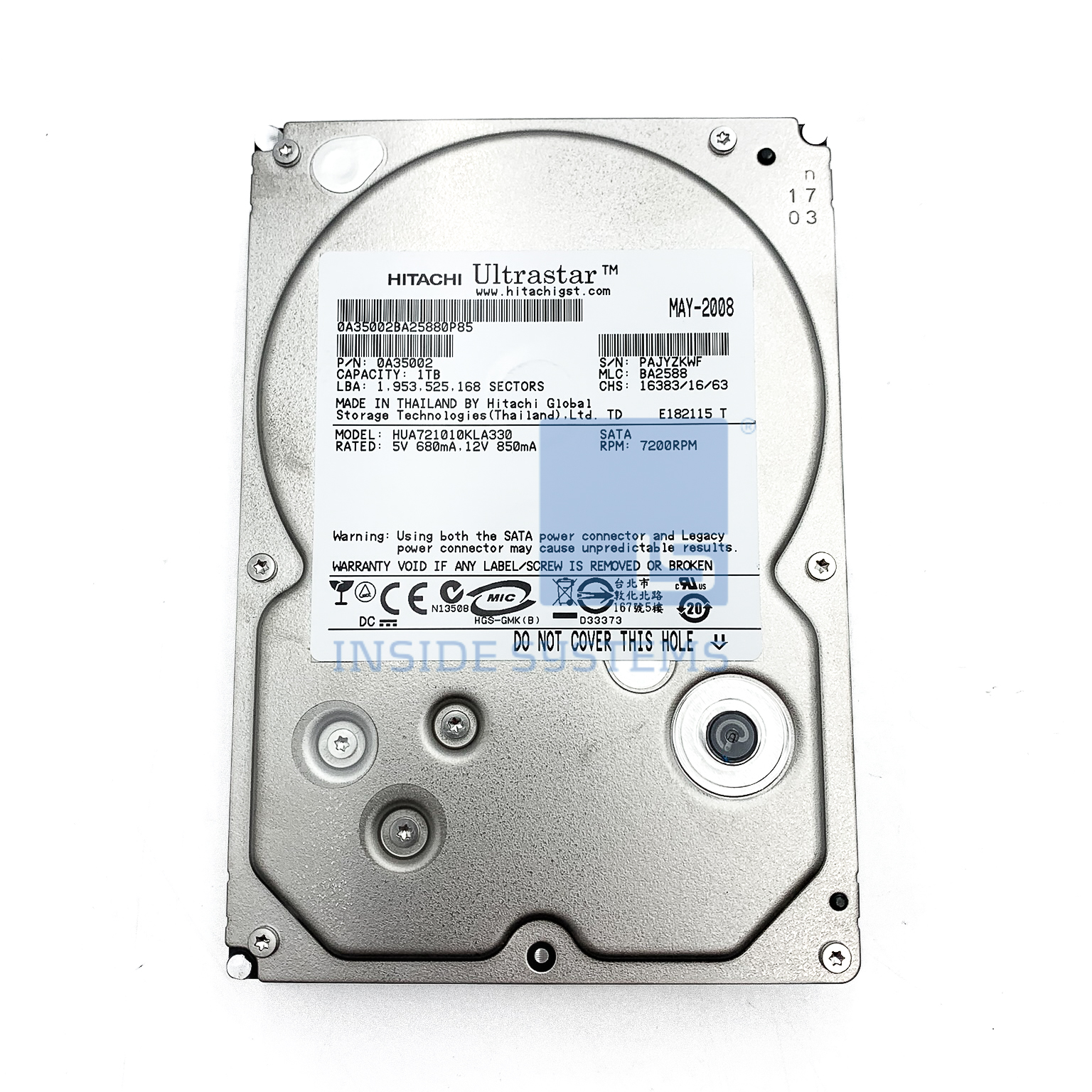 HUA721010KLA330 A 3