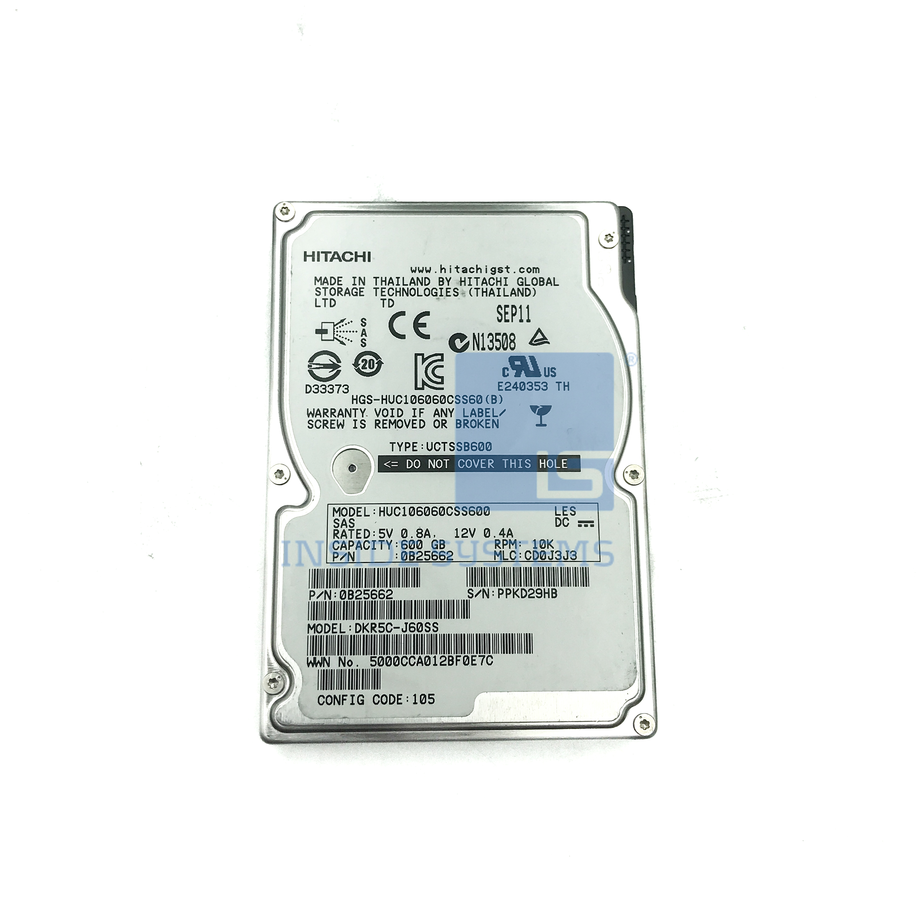 HUC106060CSS600 A 1