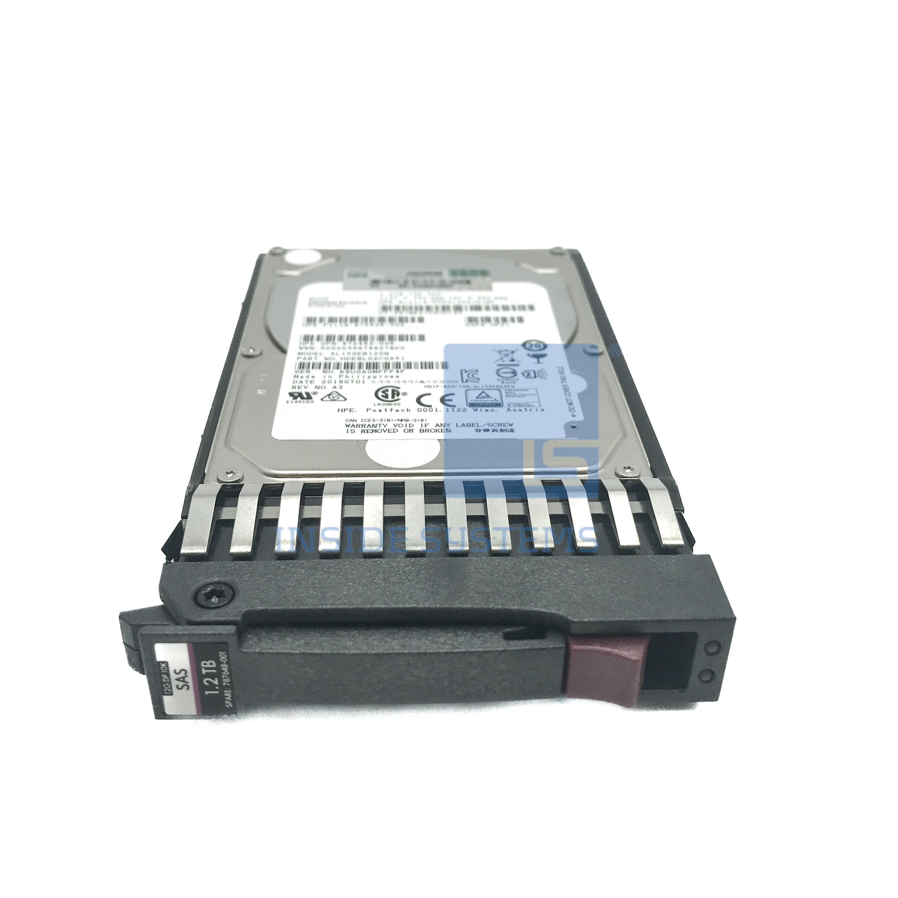 J9F48A - MSA 1.2TB 10K 12G SAS 2.5" HDD 4 J9F48A - MSA 1.2TB 10K 12G SAS 2.5" HDD - Image 2