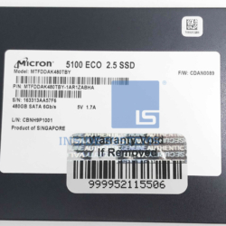 MTFDDAK480TB - Micron SSD 480GB 2.5"