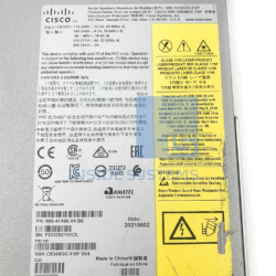 N9K-C9348GC-FXP-PI - 9348GC-FXP 48x1G RJ45 4x10G SFP+ PI Airf - Image 2