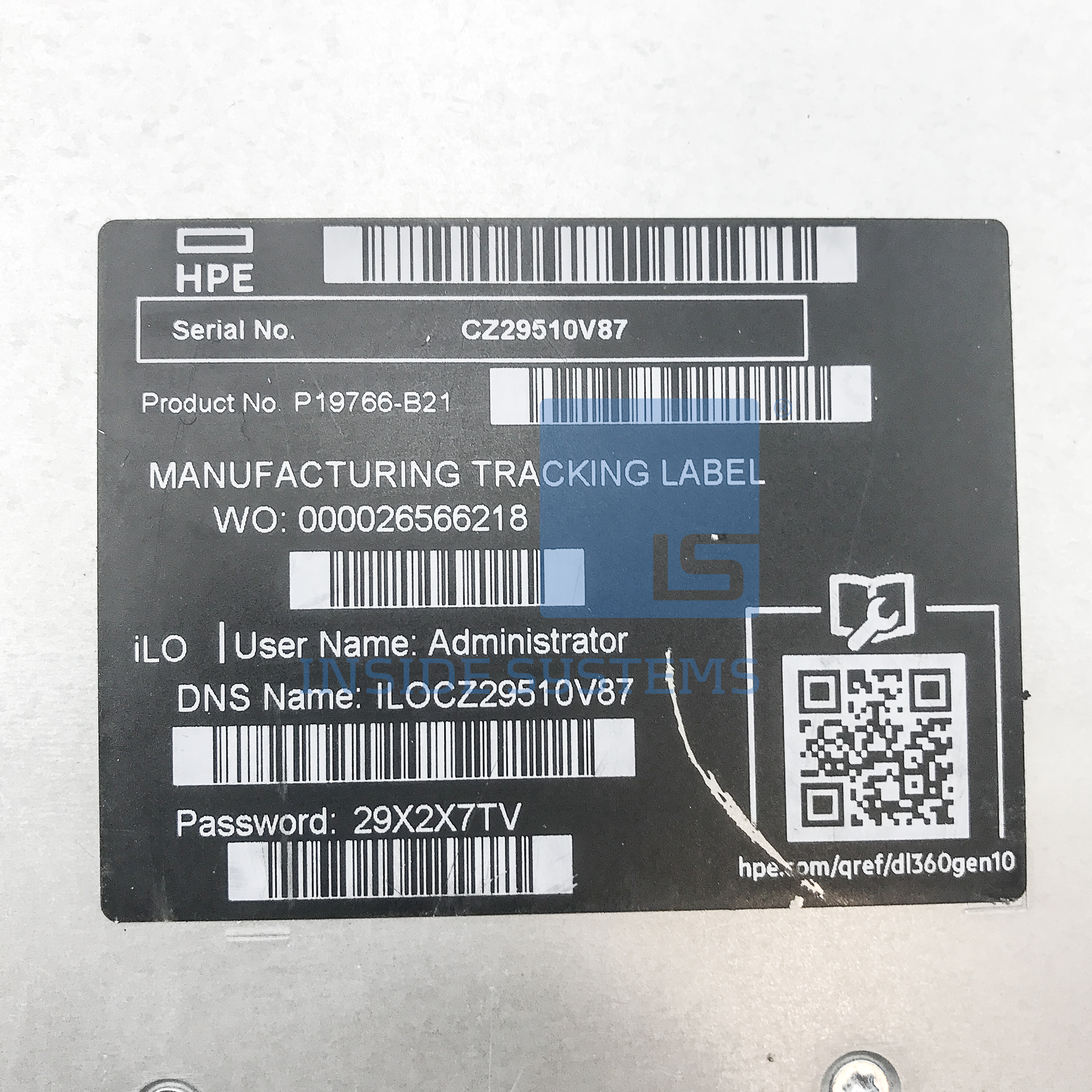 P19766-B21-1 - DL360 Gen10 NC 8-SFF Configured To Order 4 P19766-B21-1 - DL360 Gen10 NC 8-SFF Configured To Order - Image 2