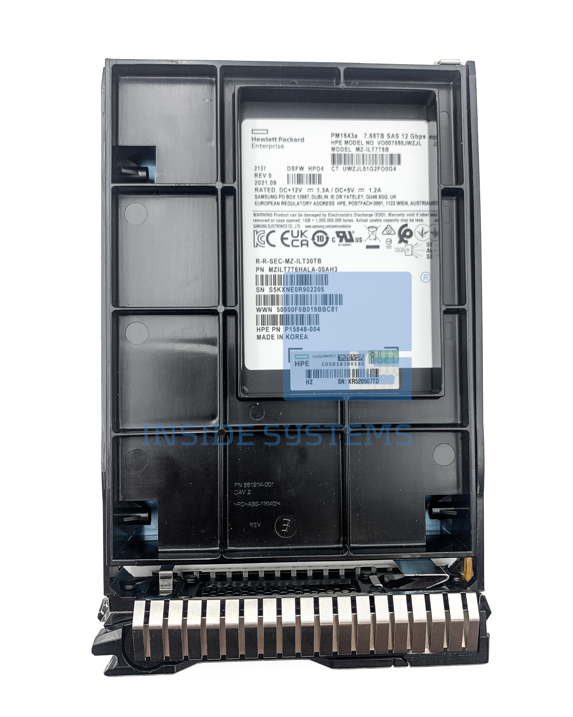 P36644-001 - 7.68TB 12G RI SCC SAS 3.5" SSD