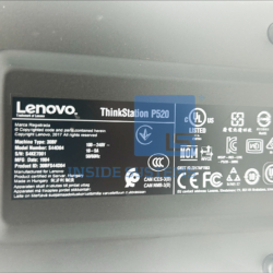 Alternative view of P520-06 - ThinkStation P520 Xeon W-2135 64GB 256GB