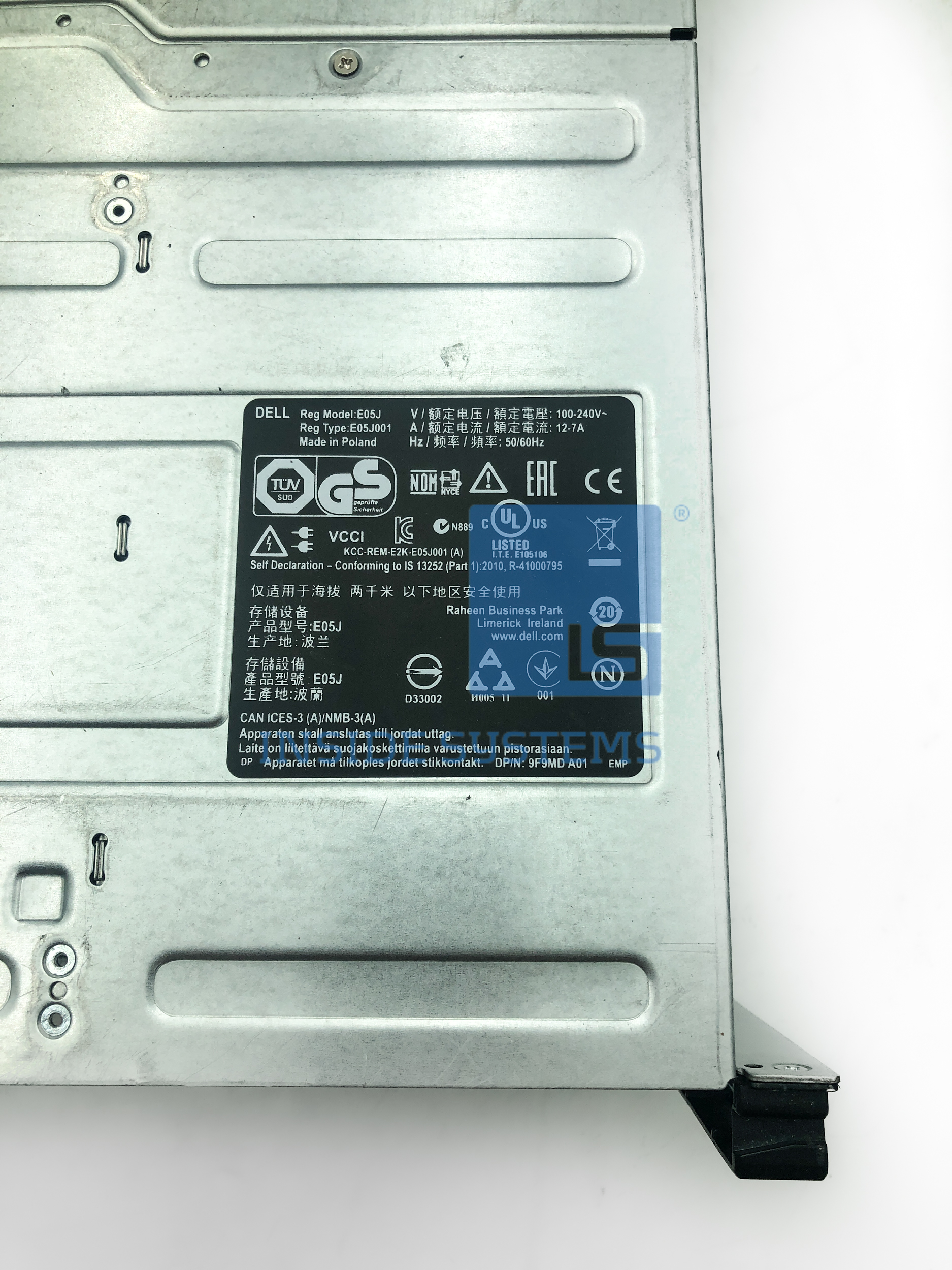 PS6100-24LFF - DELL EQL PS6100 24*LFF /w 2x CTRL + PSU 4 PS6100-24LFF - DELL EQL PS6100 24*LFF /w 2x CTRL + PSU - Image 2