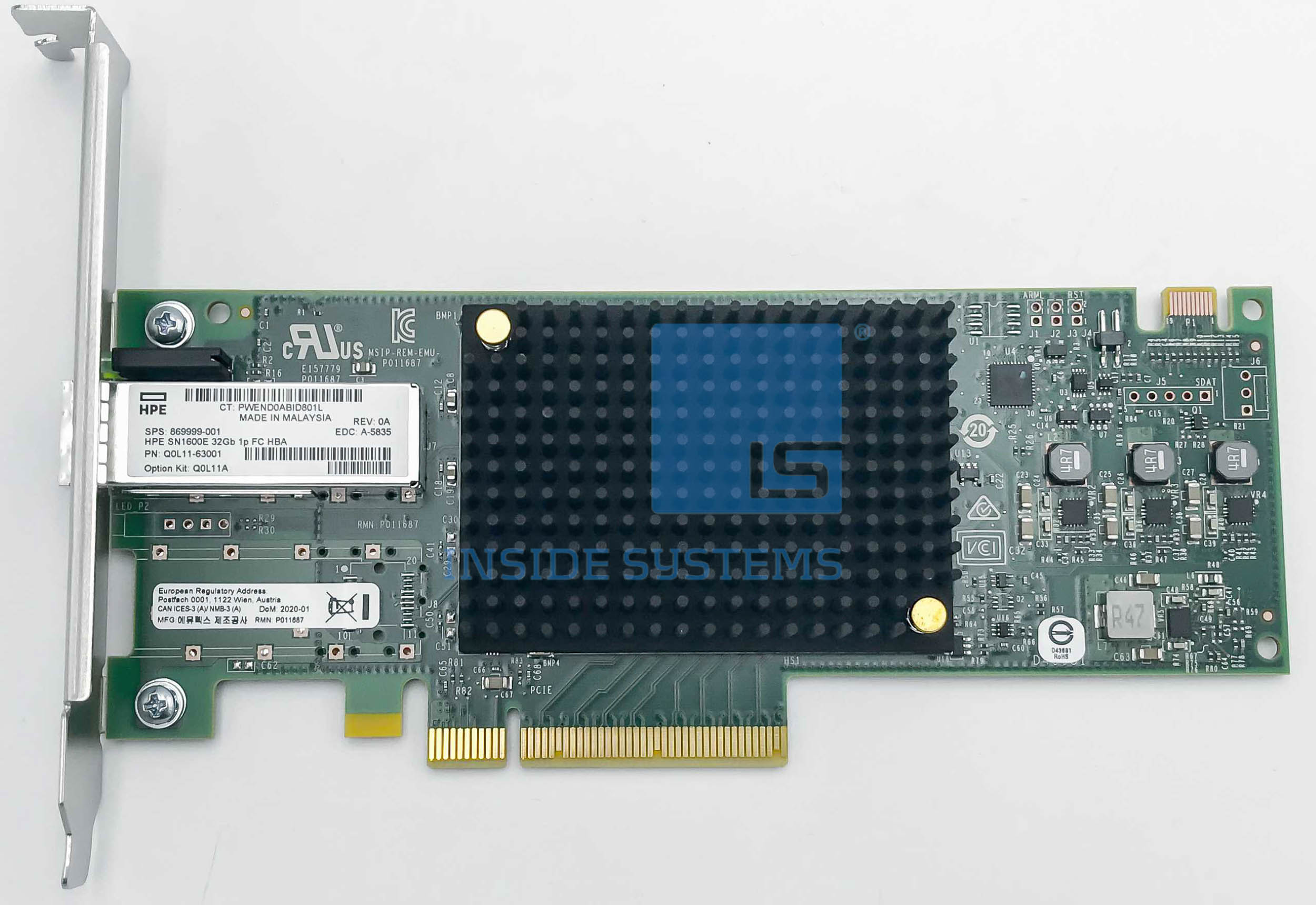 Q0L11A - HPE SN1600E 32GB 1 port FC HBA 5 Q0L11A - HPE SN1600E 32GB 1 port FC HBA - Image 3